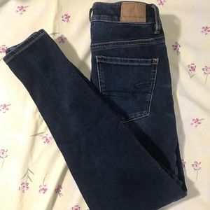 Dark Wash Skinny Jeans from American Eagle